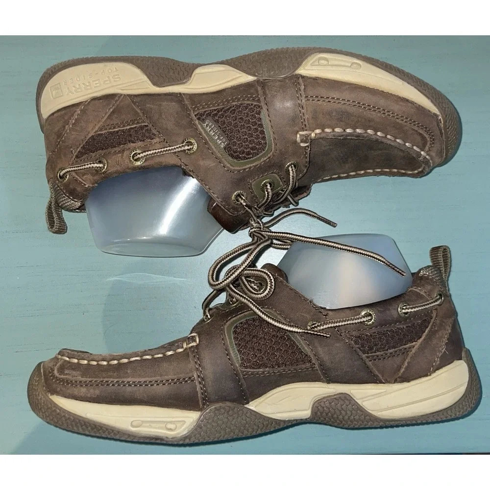 Sperry Top-Sider Billfish 3-Eye Brown Boat‎ Shoe Men's size 8 Medium